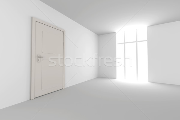 Door in a empty room Stock photo © Spectral