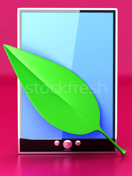 Eco Tablet PC	 Stock photo © Spectral
