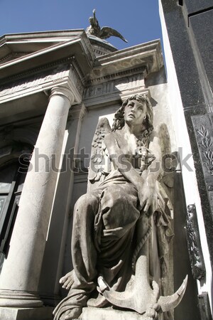 Statue in the Cemetery of Recoleta  Stock photo © Spectral