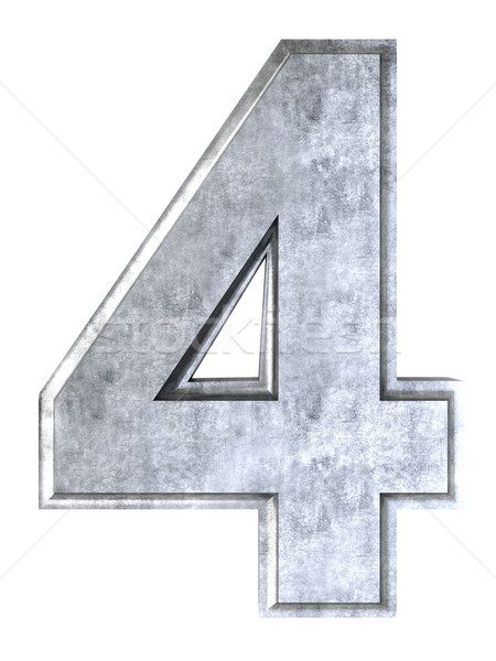 Number 4 Stock photo © Spectral