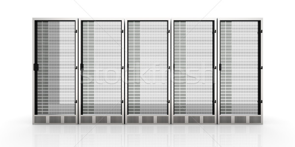 Server Towers			 Stock photo © Spectral