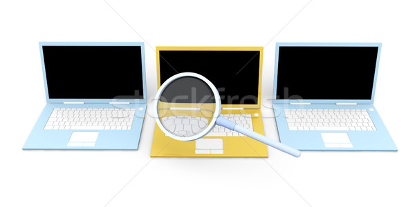 Laptop Check		 Stock photo © Spectral