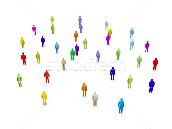 Diversity Crowd Stock photo © Spectral