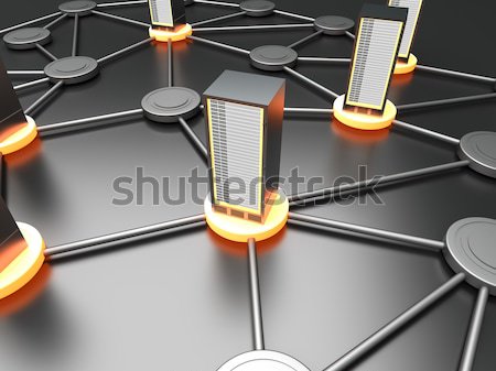 Connected Server	 Stock photo © Spectral