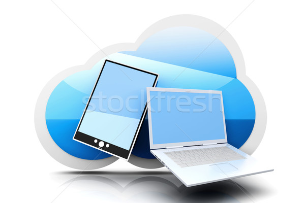 Mobile Cloud	 Stock photo © Spectral