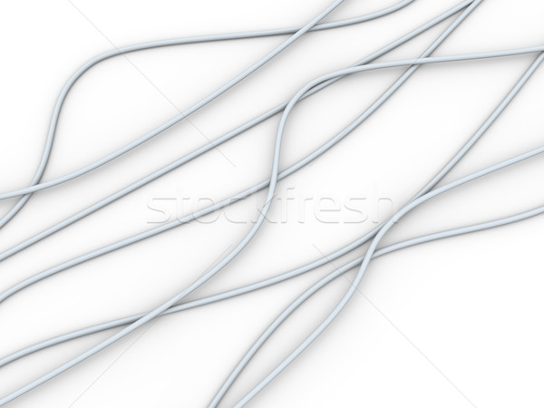 Stock photo: Cables