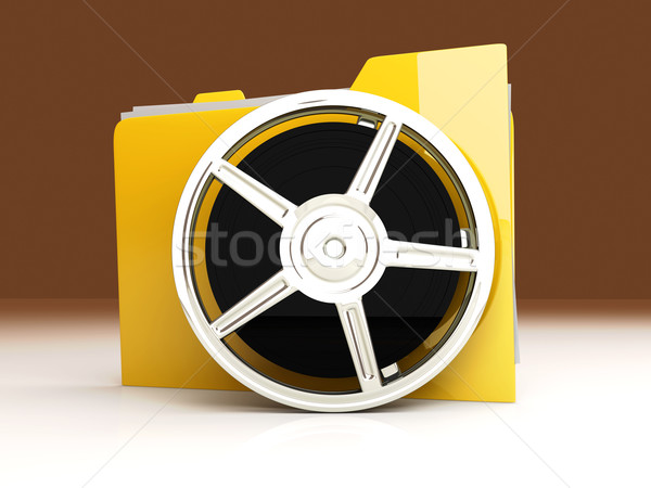 Digital Video Folder		 Stock photo © Spectral