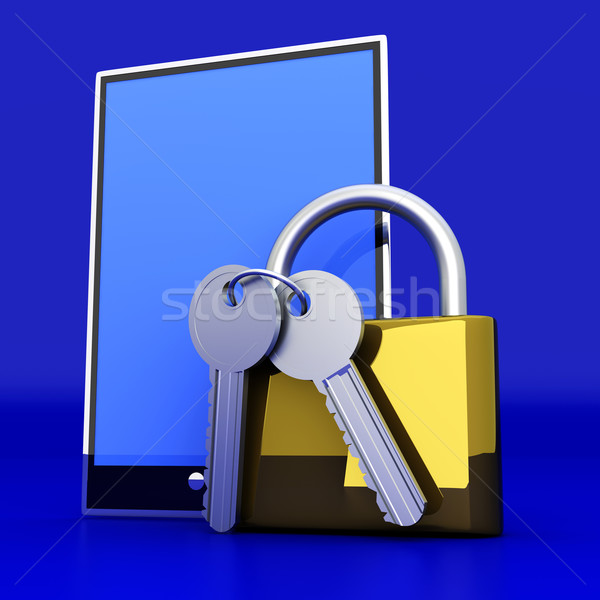 Secure Tablet PC	 Stock photo © Spectral