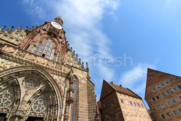The Frauenkirche in Nuremberg Stock photo © Spectral