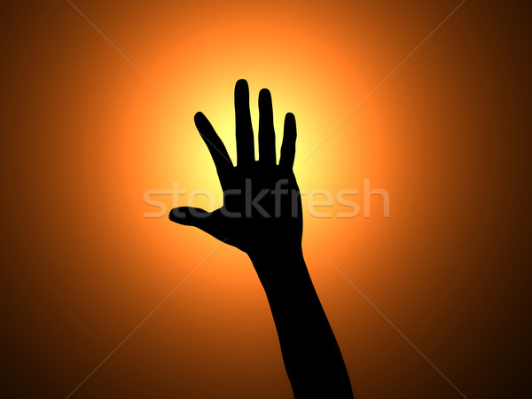 Hands up
 Stock photo © Spectral