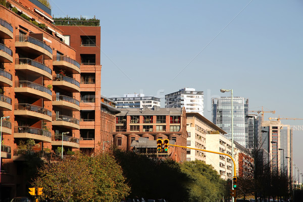 Edifícios la Buenos Aires arquitetura moderna Argentina edifício Foto stock © Spectral