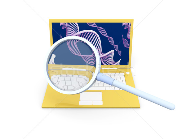 Computing DNA Analysis		 Stock photo © Spectral
