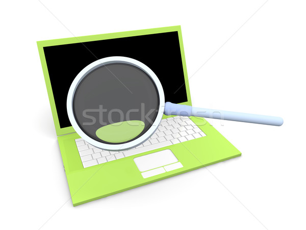 Laptop Check	 Stock photo © Spectral
