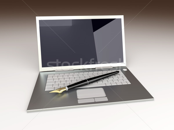 Digital Writer			 Stock photo © Spectral