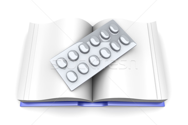 Pharma Book Stock photo © Spectral