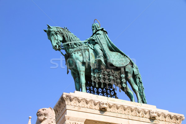 Statue of Saint Steven I	 Stock photo © Spectral