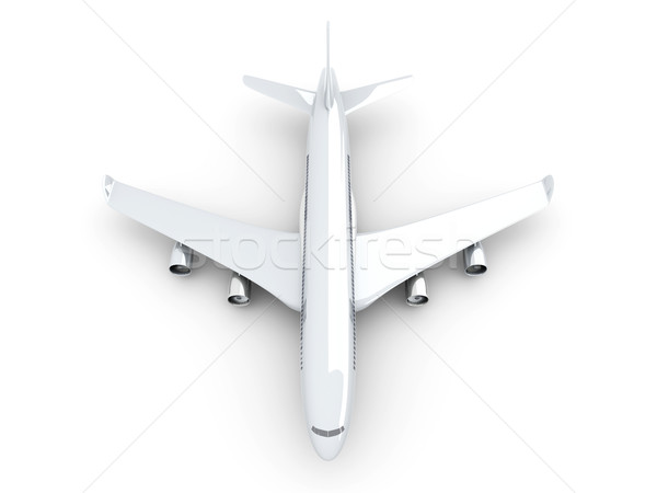 飛機 3D 呈現 插圖 旅行 商業照片 © Spectral