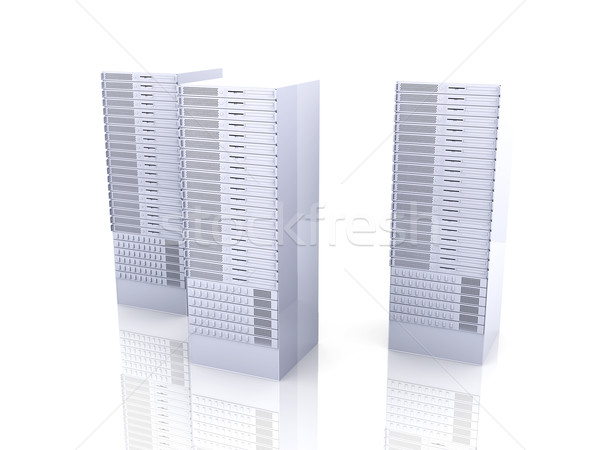 19inch Server towers	 Stock photo © Spectral