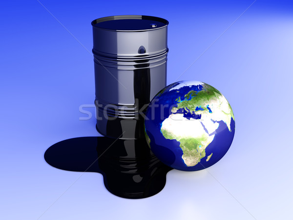 Oil disaster - Europe	 Stock photo © Spectral
