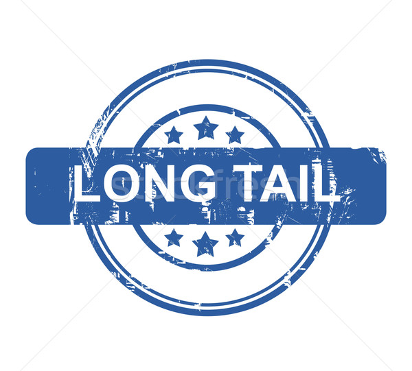 Long Tail business concept stamp Stock photo © speedfighter