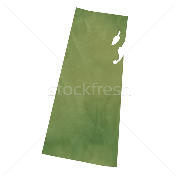Saskatchewan map on green paper Stock photo © speedfighter