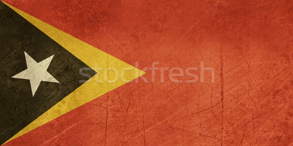 Grunge East Timor flag Stock photo © speedfighter