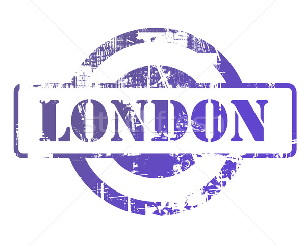 London stamp Stock photo © speedfighter