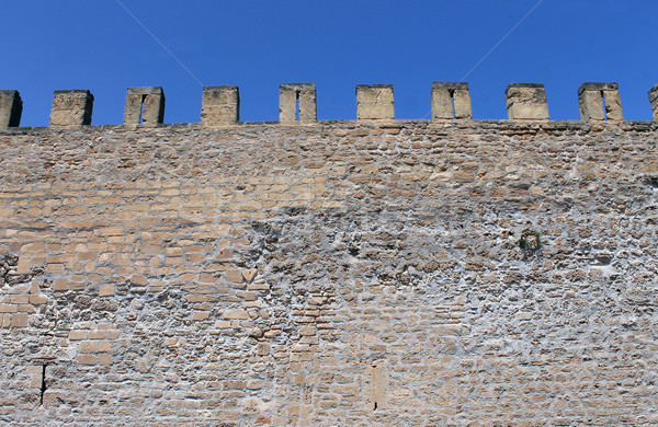 Castle battlements Stock photo © speedfighter