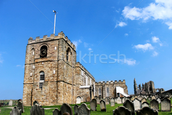 St Marys Church in Whitby Stock photo © speedfighter