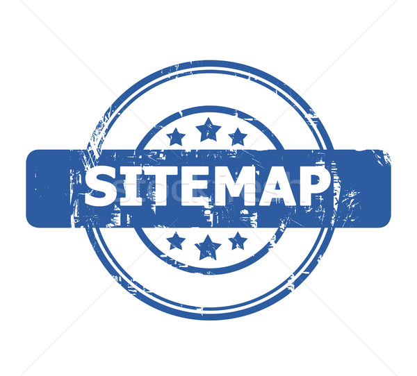 Sitemap Stamp Stock photo © speedfighter