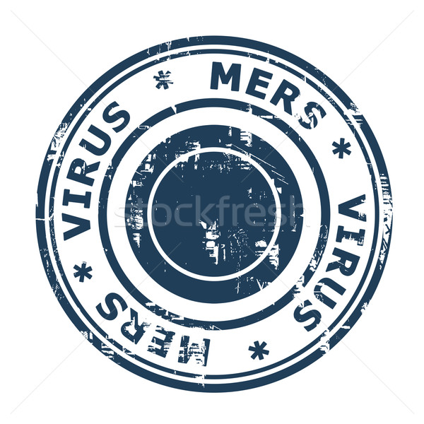 MERS Virus Stamp Stock photo © speedfighter