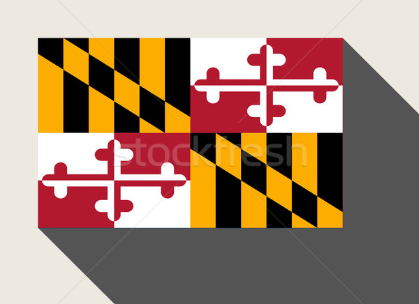 American State of Maryland flag Stock photo © speedfighter