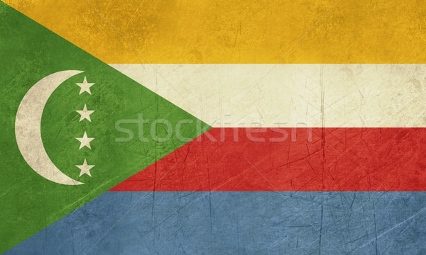 Grunge Comoros Flag Stock photo © speedfighter