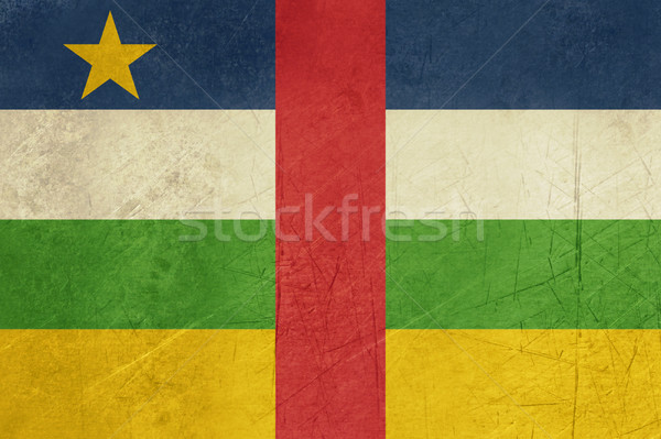 Grunge Central African Republic flag Stock photo © speedfighter