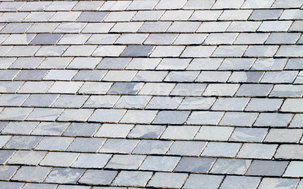 Slate tiled roof Stock photo © speedfighter