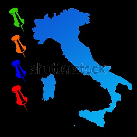 European countries travel maps Stock photo © speedfighter