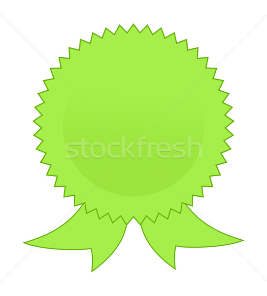 Blank green rosette Stock photo © speedfighter