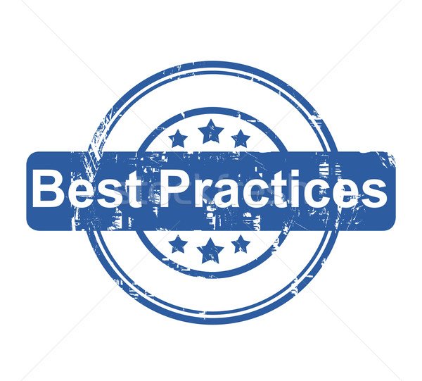 Best Practices business concept stamp Stock photo © speedfighter