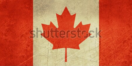 Grunge Canada Flag Stock photo © speedfighter