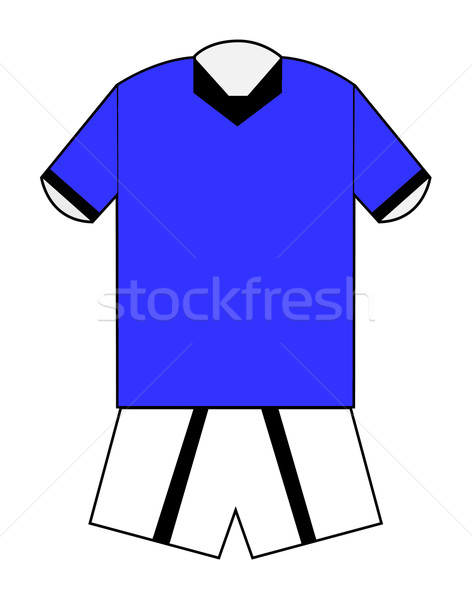 Blank football or soccer kit Stock photo © speedfighter