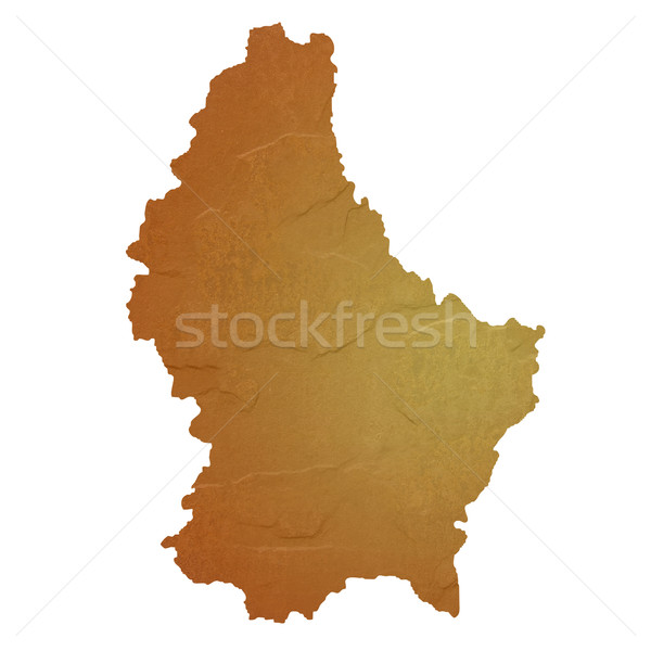 Mappa Lussemburgo rosolare rock pietra Foto d'archivio © speedfighter