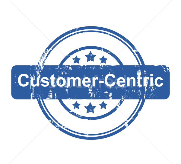 Customer Centric business concept stamp Stock photo © speedfighter