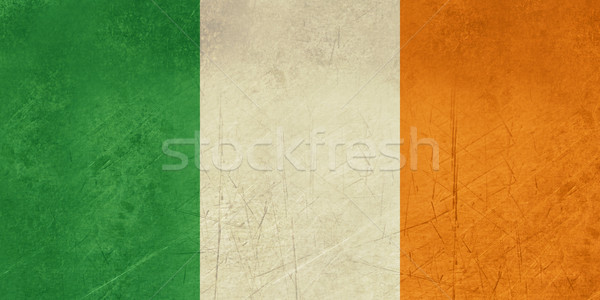 Grunge Republic of Ireland flag Stock photo © speedfighter
