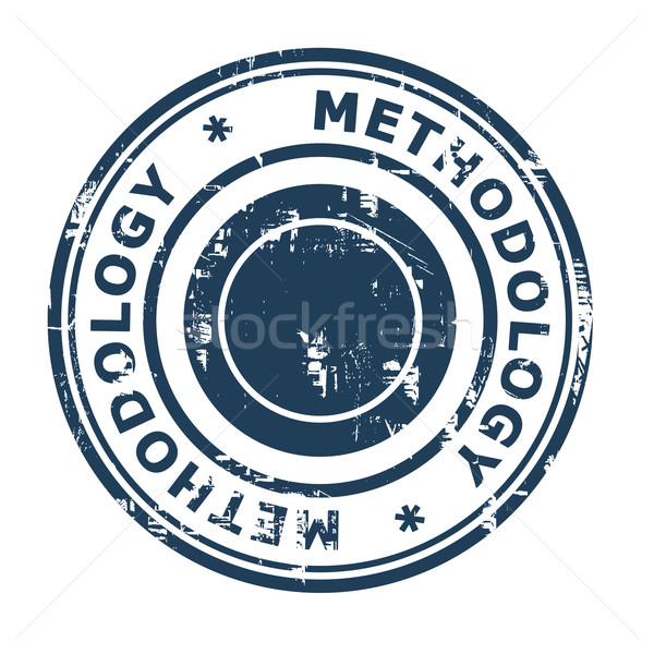 Methodology business concept rubber stamp Stock photo © speedfighter