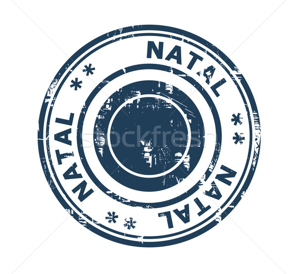 City of Natal in Brazil stamp Stock photo © speedfighter
