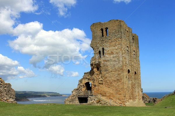 Scarborough Castle ruins Stock photo © speedfighter