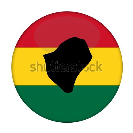 Stockfoto: Swaziland · kaart · vlag · knop · witte · business