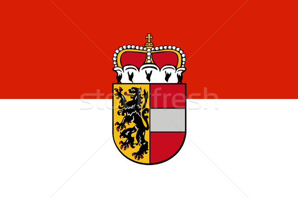 Salzburg city and state flag Stock photo © speedfighter