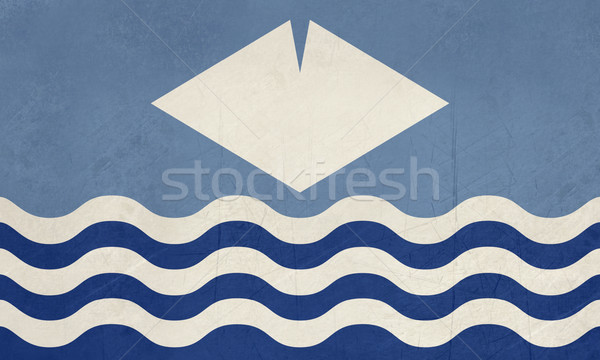 Isle of Wight flag Stock photo © speedfighter