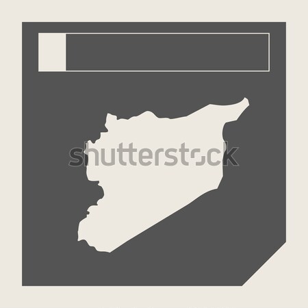 Liberia map button Stock photo © speedfighter